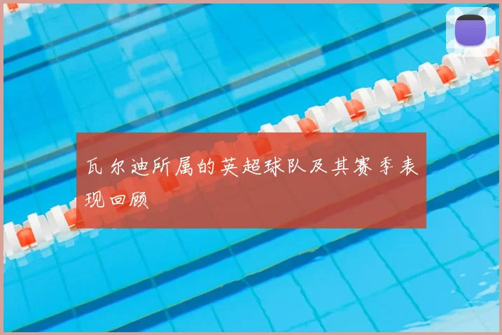 瓦尔迪所属的英超球队及其赛季表现回顾